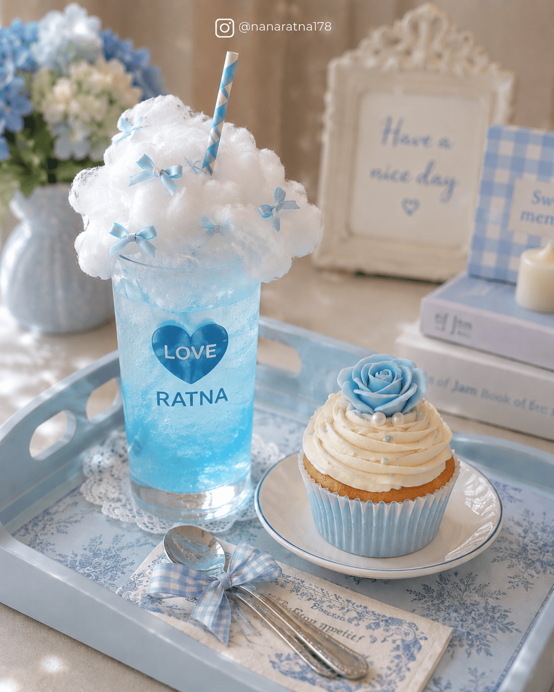 Prompt Dessert Blue Pastel